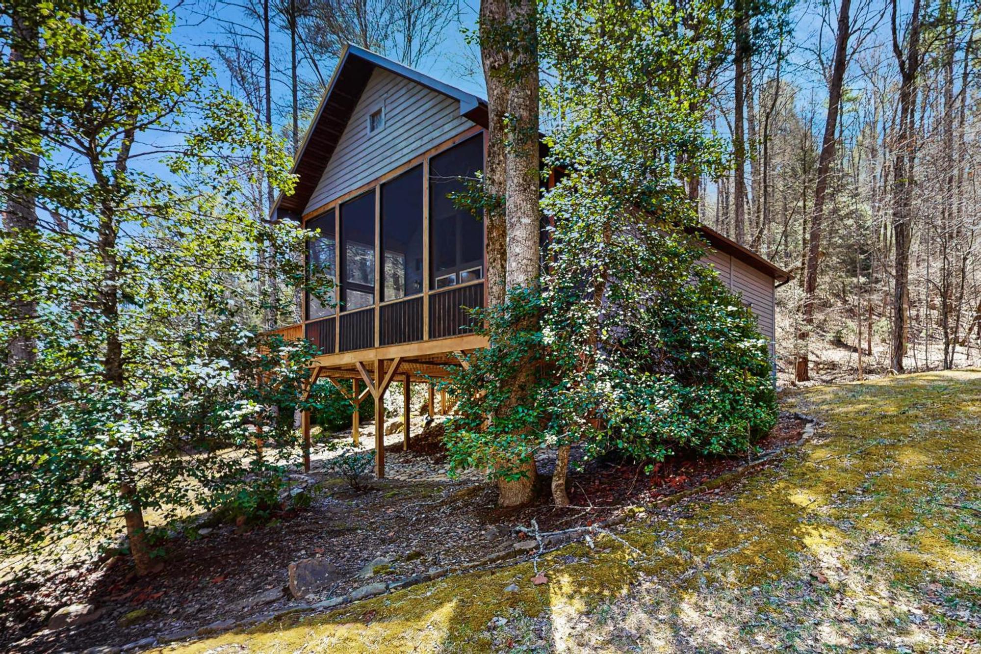 Toccoa Hideaway Aska Exterior foto