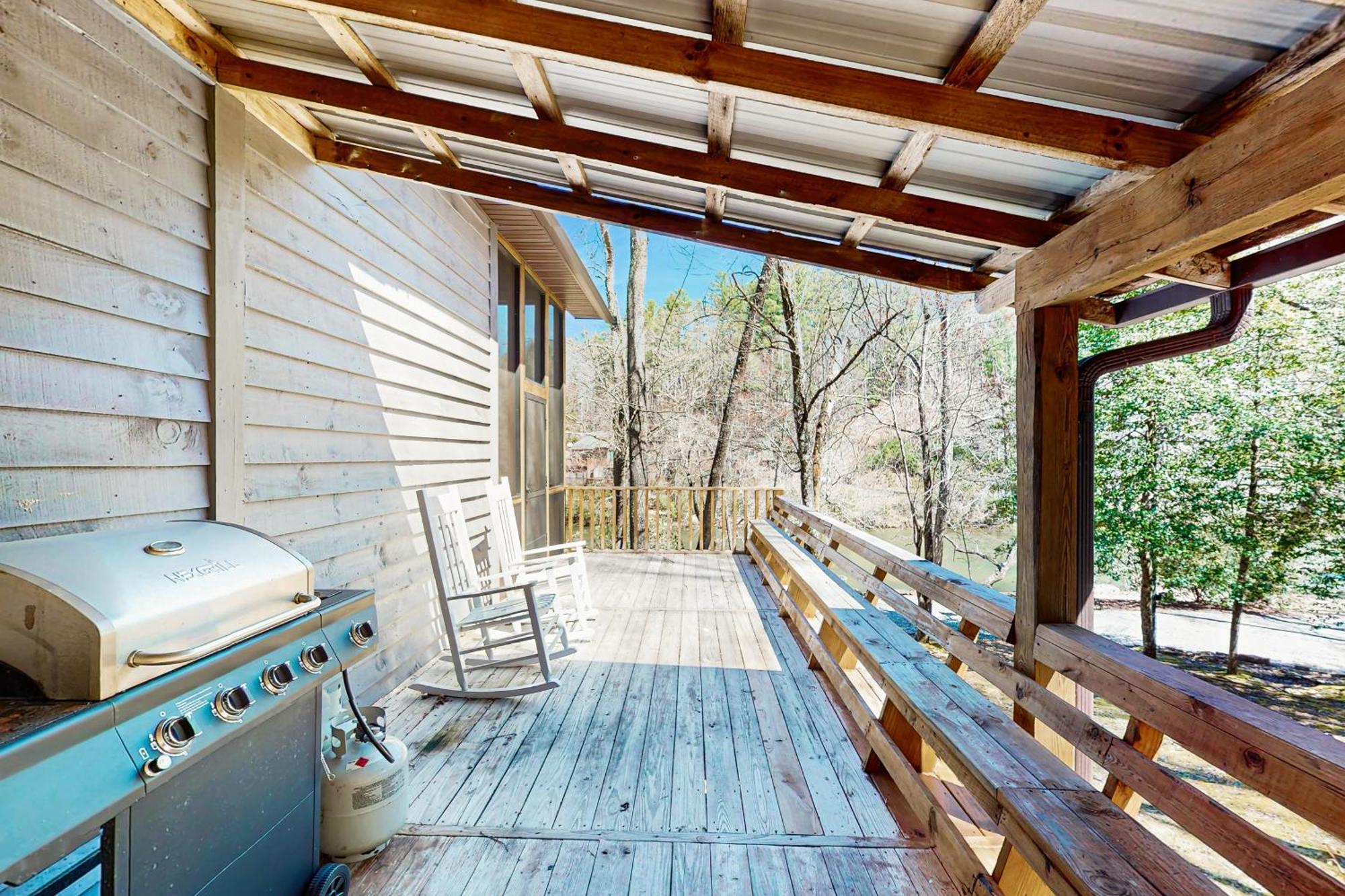 Toccoa Hideaway Aska Exterior foto