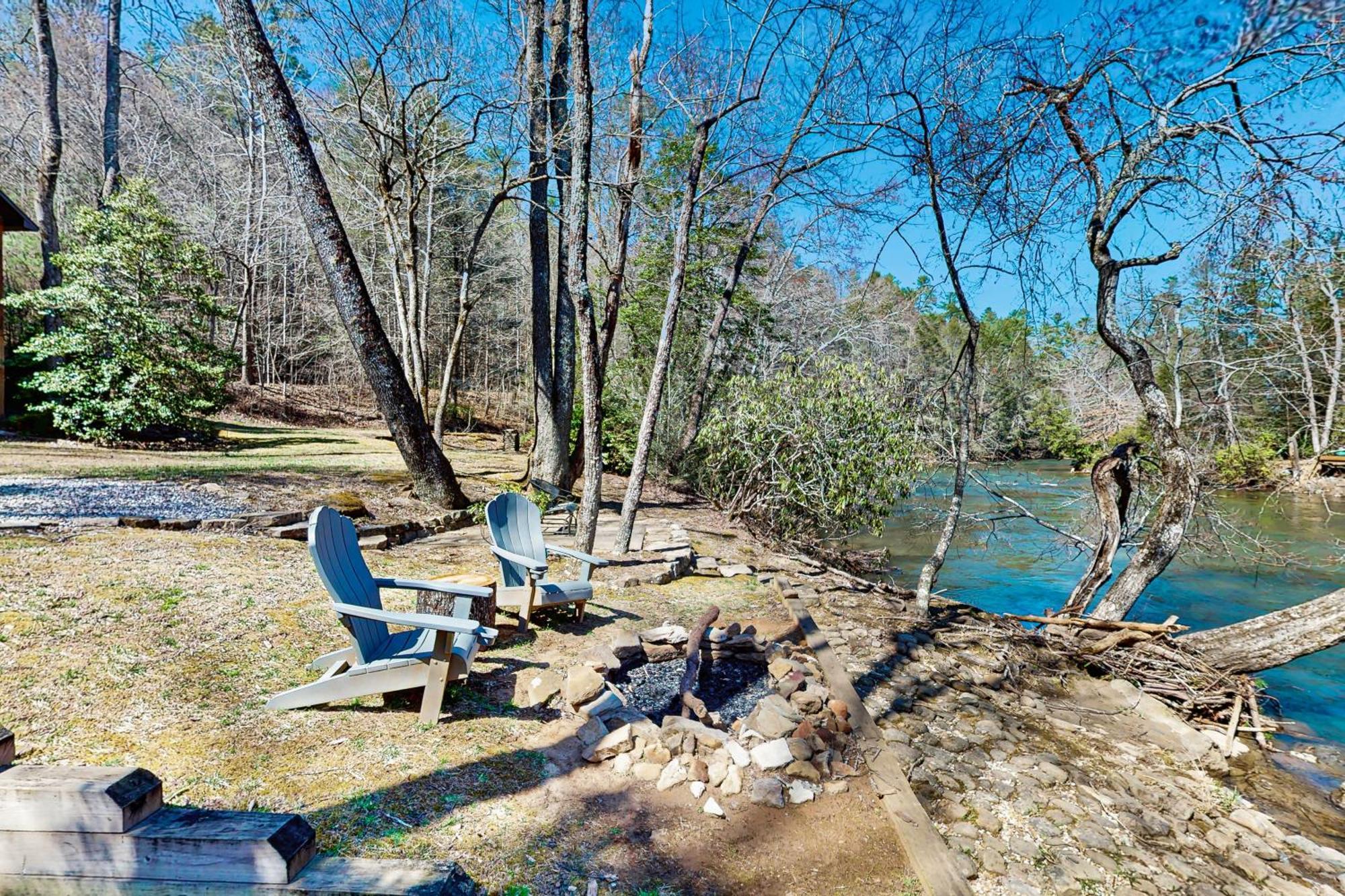 Toccoa Hideaway Aska Exterior foto