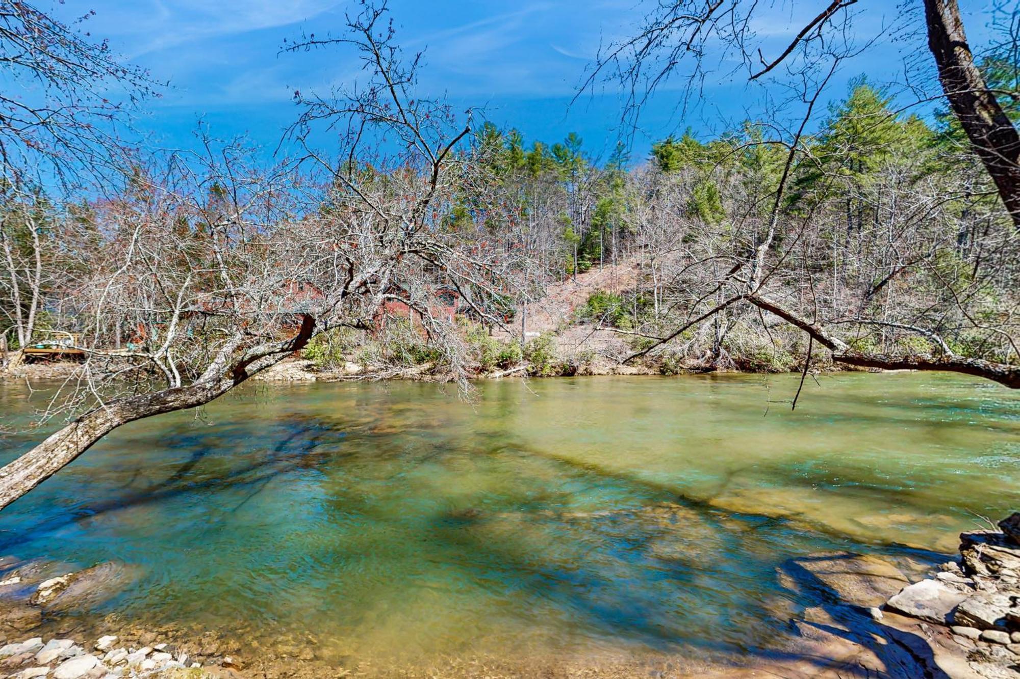 Toccoa Hideaway Aska Exterior foto