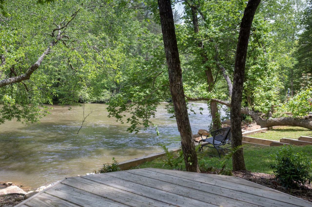 Toccoa Hideaway Aska Exterior foto