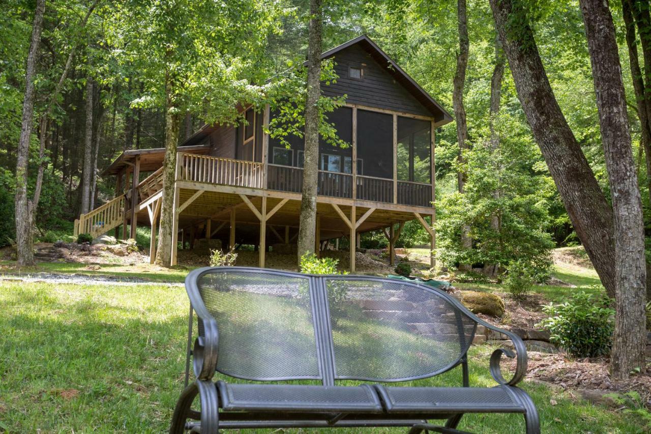 Toccoa Hideaway Aska Exterior foto