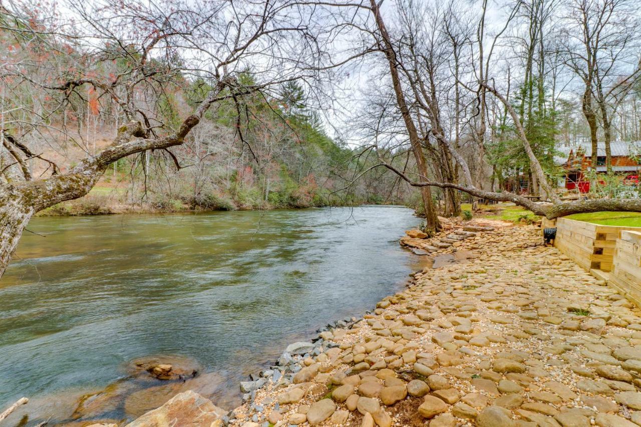Toccoa Hideaway Aska Exterior foto